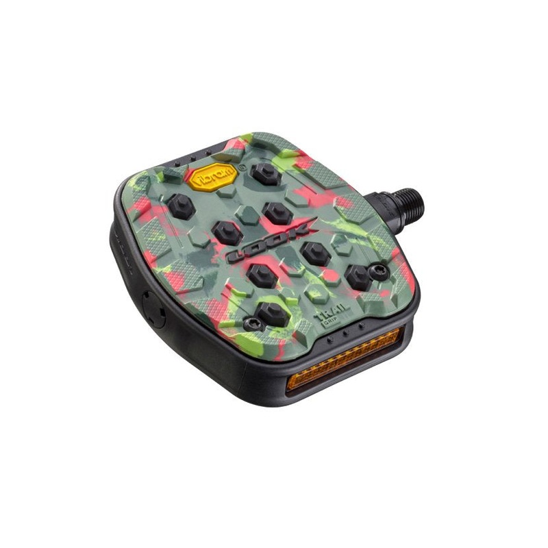 Look GEO Trail Grip Platform Pedals – Camo