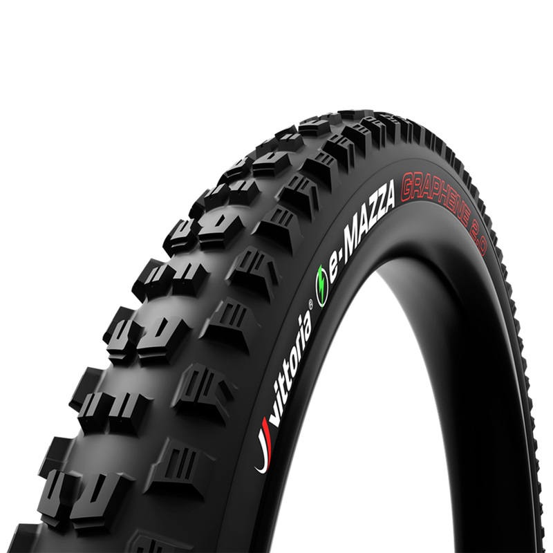 Vittoria e-Mazza Tire – 29 x 2.6 Tubeless 2PLY Folding Black Enduro G2.0
