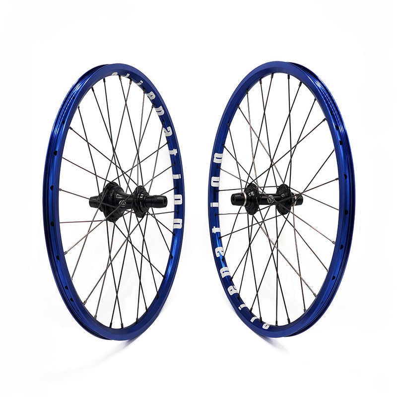 Black Ops MX3200 Hubs w/Ankle Biter Rims Mini BMX Race Wheelset-20×1 1/8″