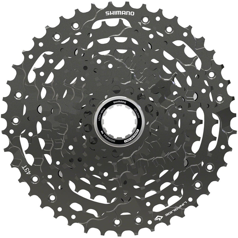 CUES  CS-LG400-10 Cassette – 10 Speed 11-43t LINKGLIDE Black