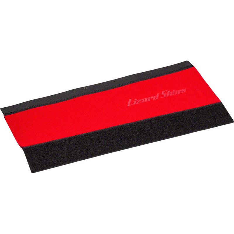 Lizard Skins Neoprene Chainstay Protector: MD, Red