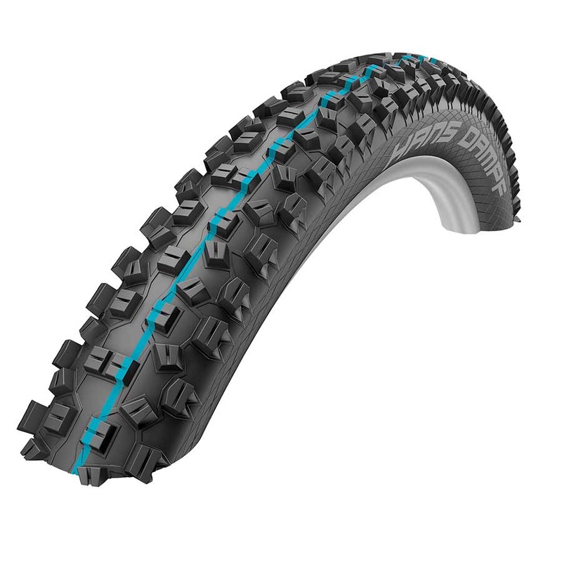 Schwalbe Hans Dampf Tire – 24 x 2.35 Tubeless Folding BLK Performance Addix TwinSkin