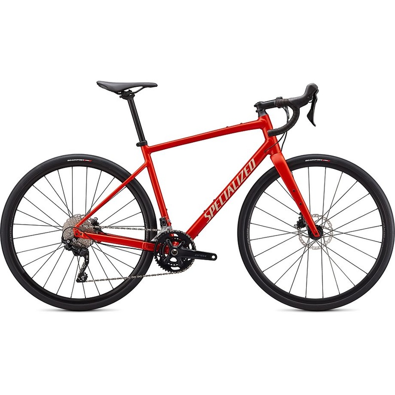 2021 Specialized diverge e5 elite bike satin redwood/gloss white/chrome/clean 61