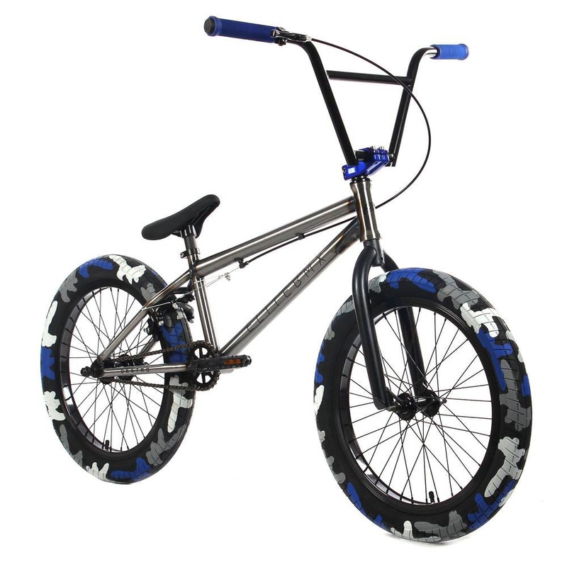 Elite BMX Destro 20.5″TT BMX Freestyle Bike-Raw Camo