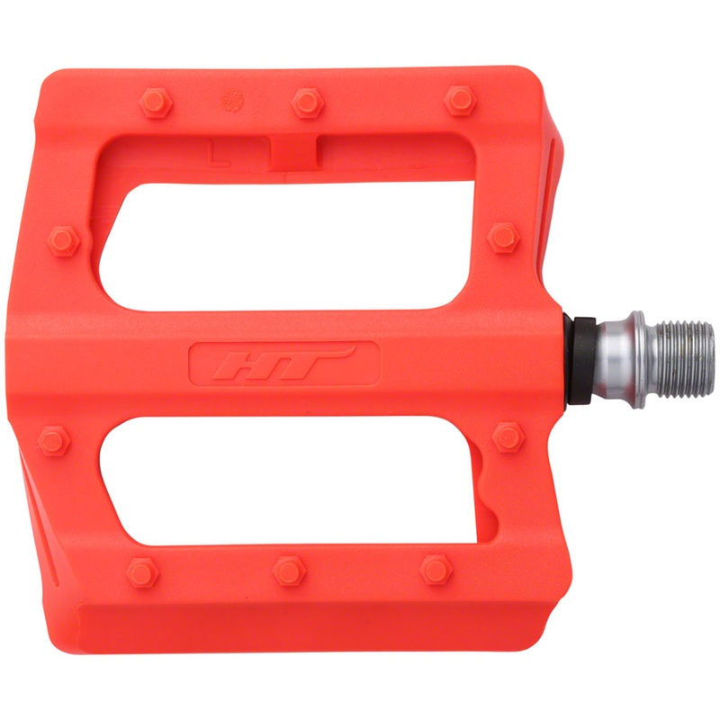 HT Components PA12 Pedals – Platform Composite 9/16″ Orange