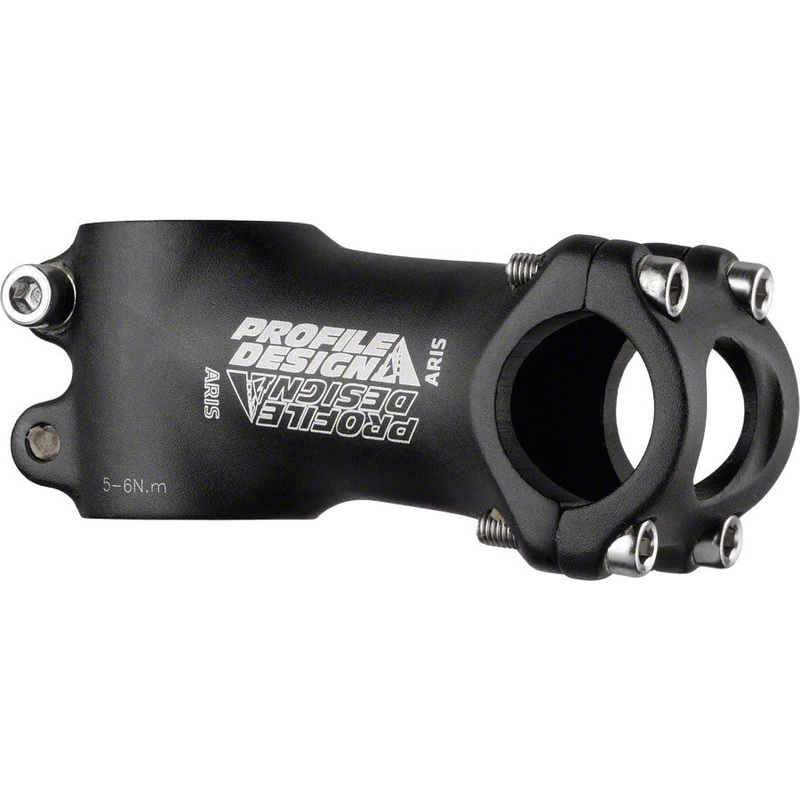 Profile Design Aris Stem – 60 mm 26.0 Clamp +/-7 1 1/8″ Aluminum Black