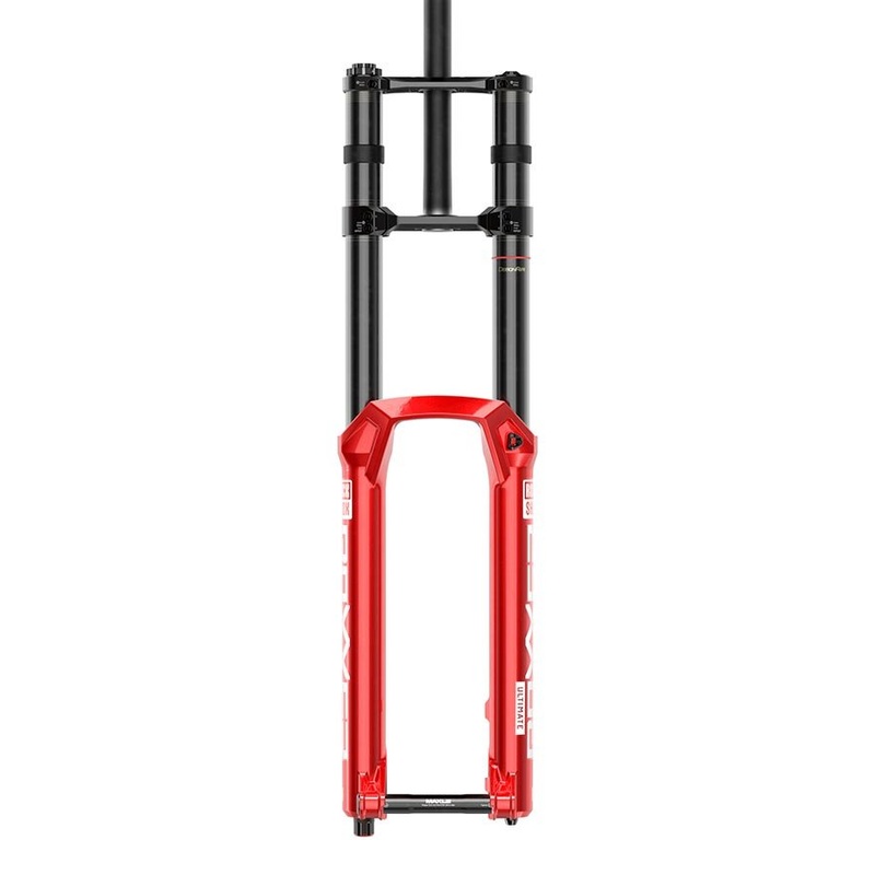 RockShox BoXXer Ultimate D1 – 27.5″ – 200mm – 20x110mm Boost – 48mm Offset – Electric Red