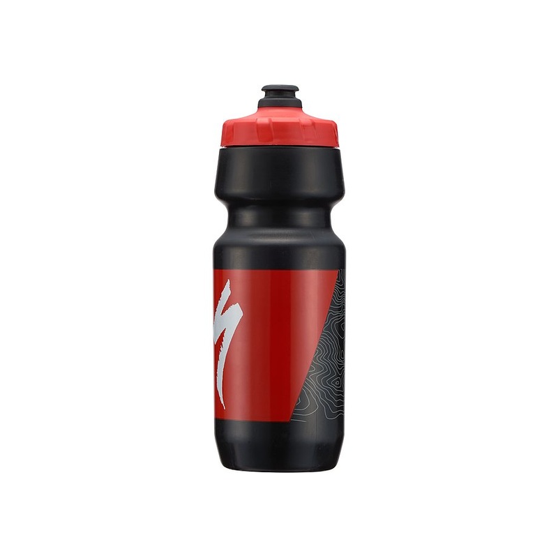 Specialized 24 oz bm 2nd gen ea black/red topo block 24-oz