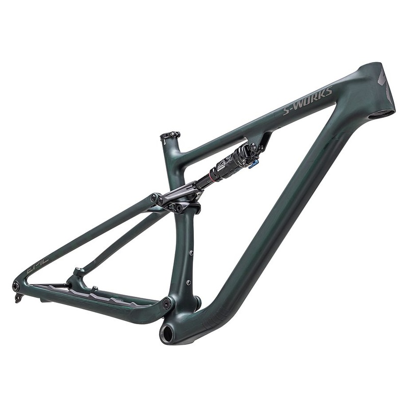 Specialized epic evo S-Works frm frame satin green/black chrome/chrome xl