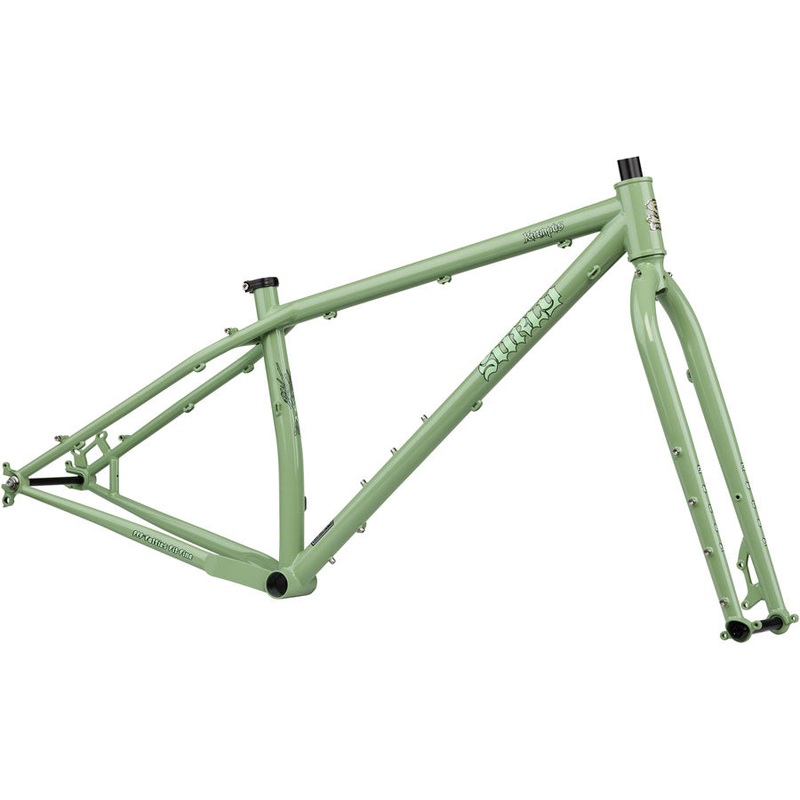 Surly Krampus Frameset – 29″, Steel, Sage Green, Medium