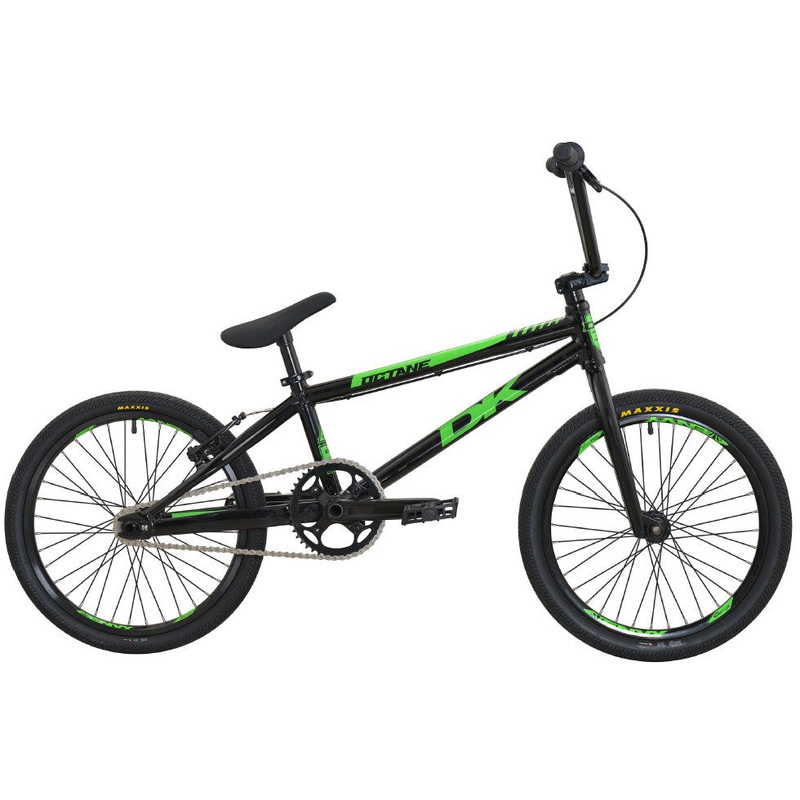 DK Octane Pro XL BMX Bike-Black/Green