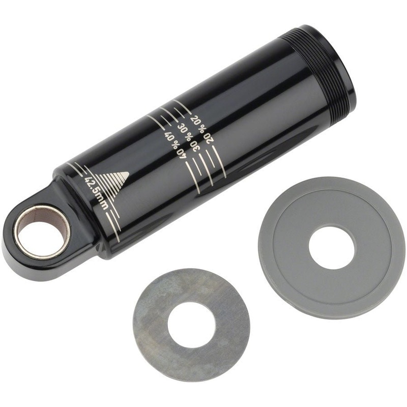 RockShox Rear Shock Damper Body – Standard Eyelet 42.5mm w/ Hydraulic Bottom Out 2.5mm Travel Spacer Super Deluxe C1+ 2023+