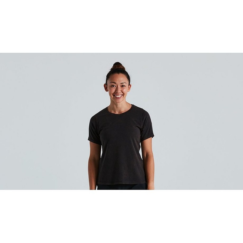 Specialized trail supima mineral wash jersey ss wmn black m