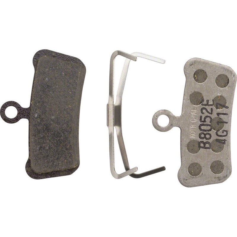 SRAM Disc Brake Pads – Organic Compound Aluminum Backed Quiet/Light For Trail Guide G2