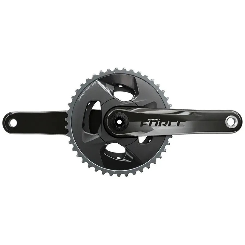SRAM Force AXS Wide Crankset – 170mm, 12-Speed, 43/30t, 94 BCD, DUB Spindle Interface, Natural Carbon, D1