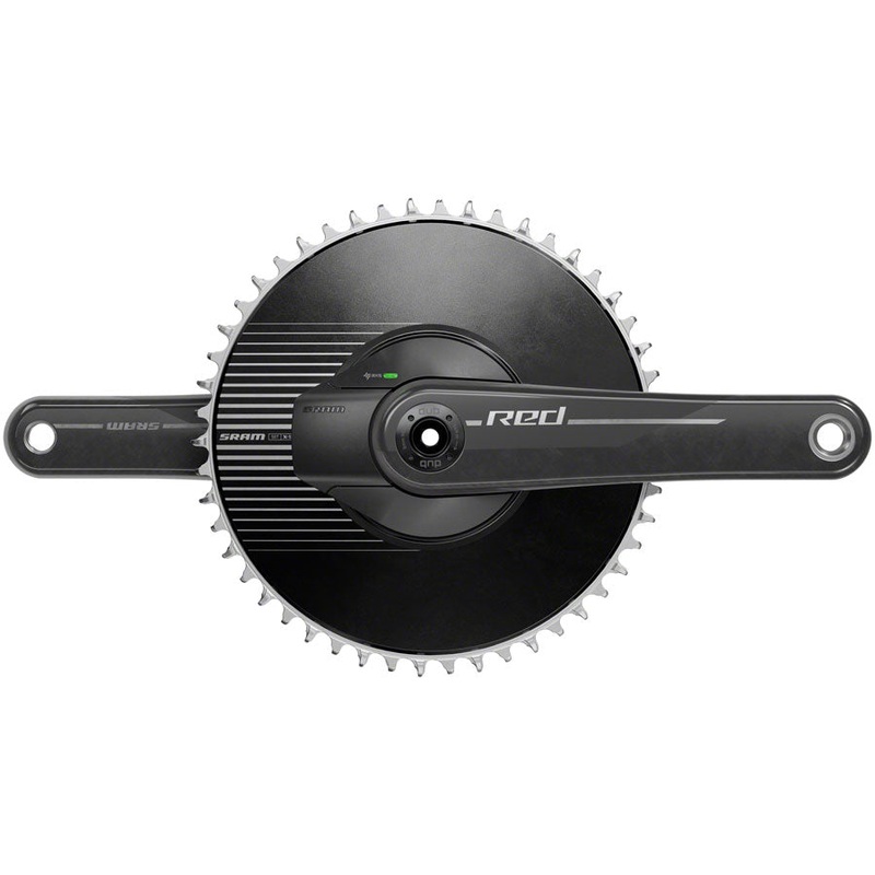 SRAM RED 1 AXS Power Meter Crankset –  165mm, 12-Speed, 50t Aero Chainring, 8-Bolt Direct Mount, DUB Spindle Interface,