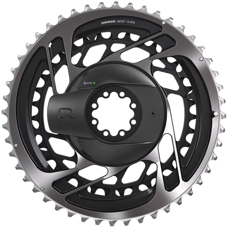 SRAM RED AXS Power Meter Kit – 50/37t 2×12-Speed 8-Bolt Direct-Mount Polar Gray D1