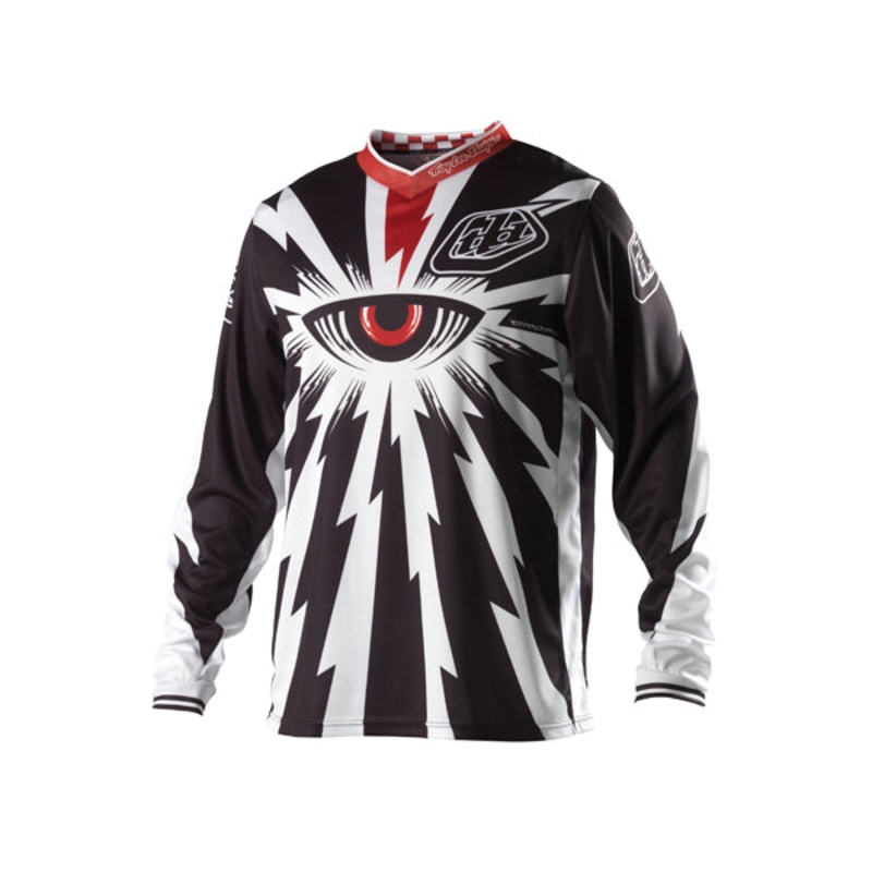 Troy Lee 2013 GP BMX Race Jersey-Cyclops Black
