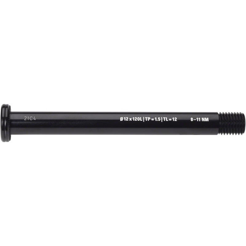 WHISKY No.9 Thru Bolt – 12mm, 120mm, P1.5, TL12, Black