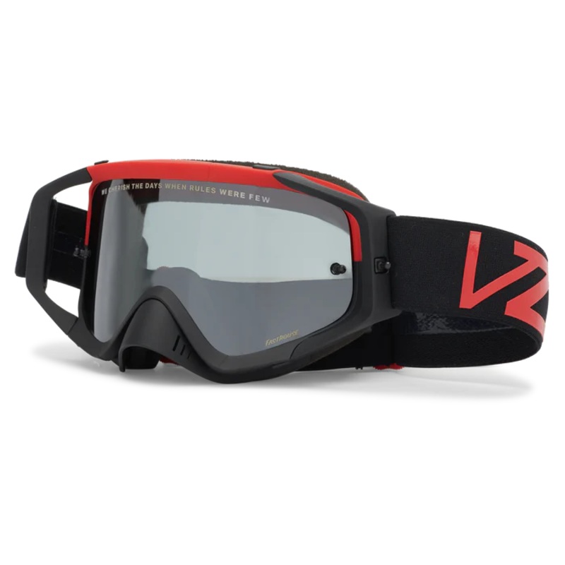 Fasthouse VonZipper Porkchop Elrod Goggle – Black-Red