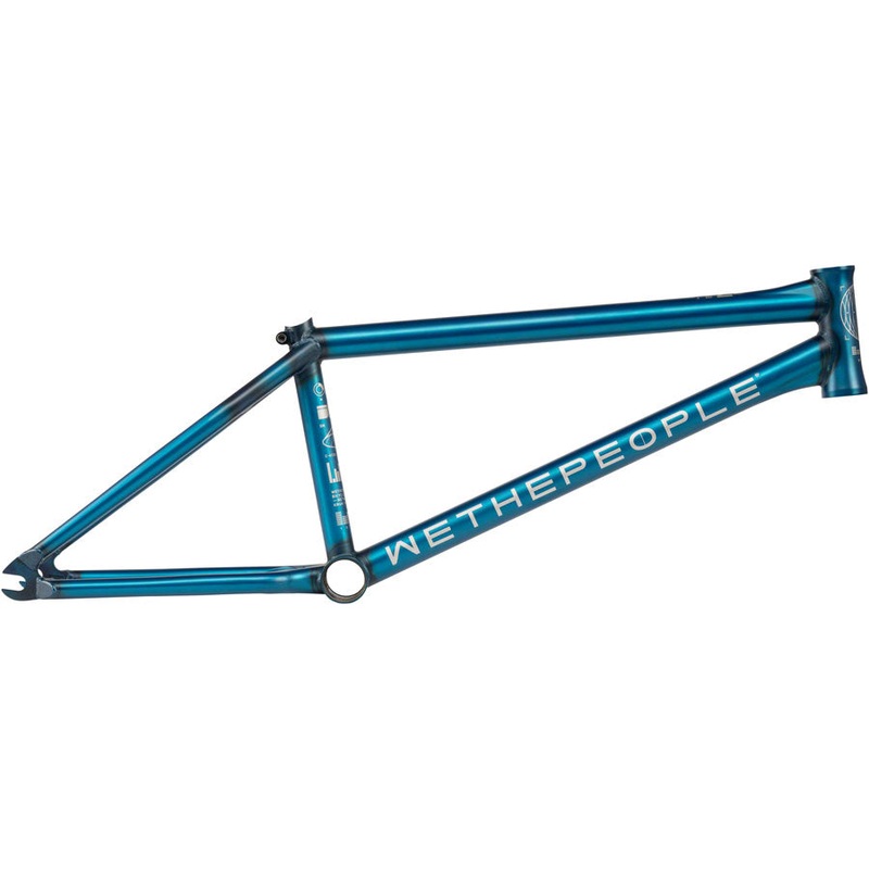 We The People Network BMX Frame – 20.8″ TT Matte Translucent Teal