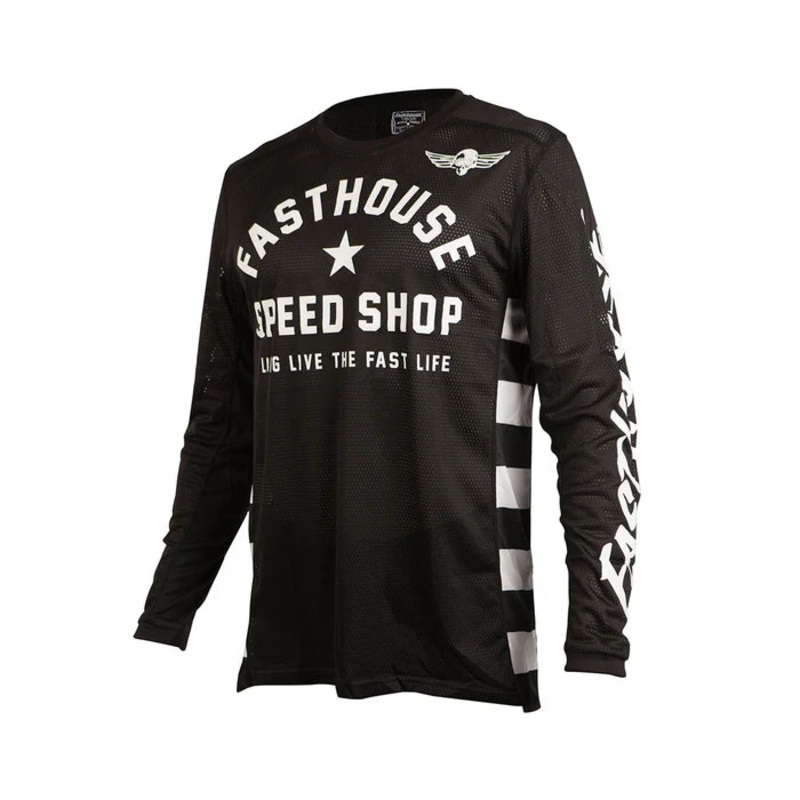 Fasthouse Grindhouse Air Cooled Originals Jersey – Black