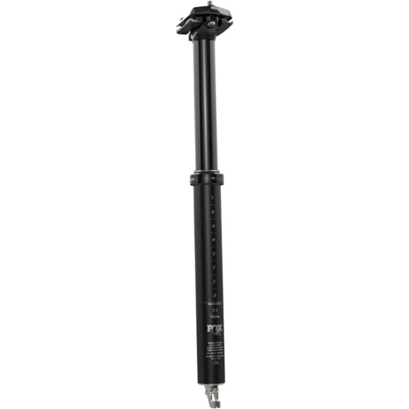 FOX Transfer Performance Elite Dropper Seatpost – 31.6 mm 180 mm Internal Routing Anodized BLK