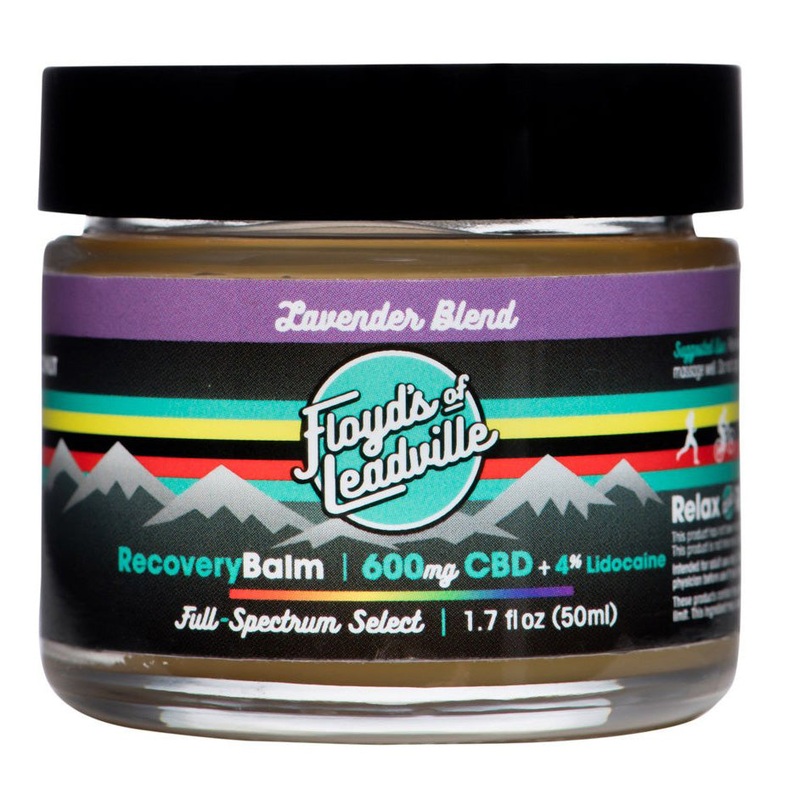 CBD Recovery Balms for Pain Relief, Swelling, & Inflammation  Lavender, Arnica, Warming, Cooling, Organic, Full Spectrum, 1.7oz