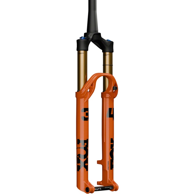 FOX 34 SL Factory Suspension Fork – 29″ 120 mm 15 x 110 mm Kabolt SL 44mm Offset GRIP SL Damper Push-Lock  Shiny Orange