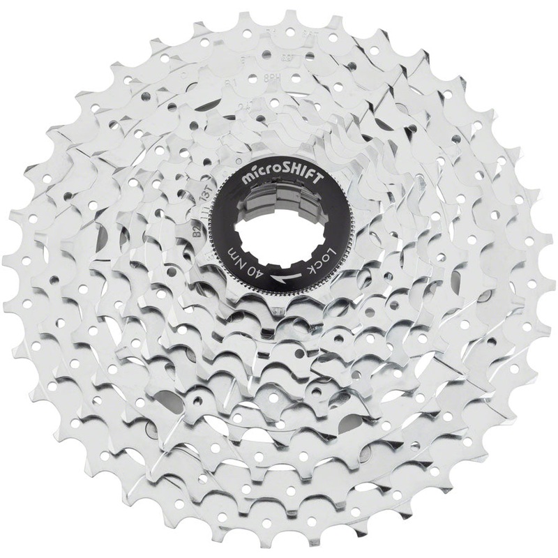 G10 Cassette – 10 Speed 11-36t Chrome Plated With Spider