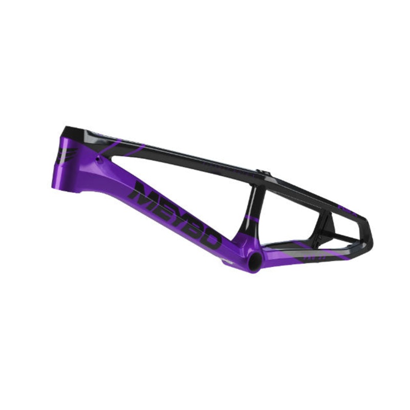 Meybo HSX Carbon BMX Race Frame – Black / Purple
