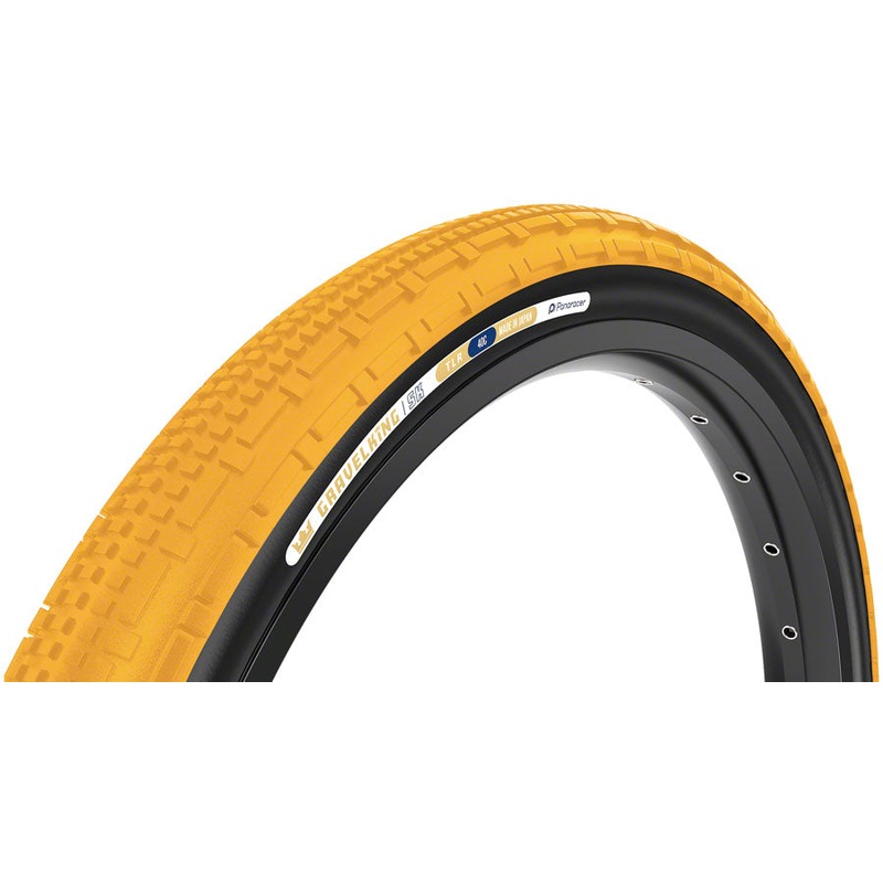 Panaracer GravelKing SK Tire – 700 x 40 Tubeless Folding Honey Butter/Black