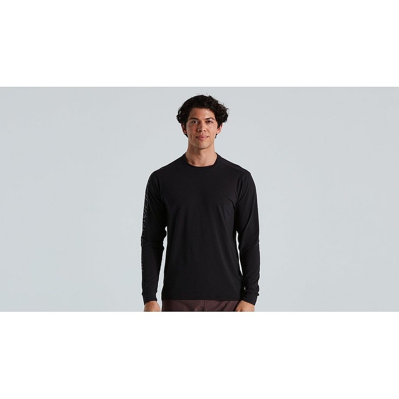 Specialized trail jersey ls men black xs