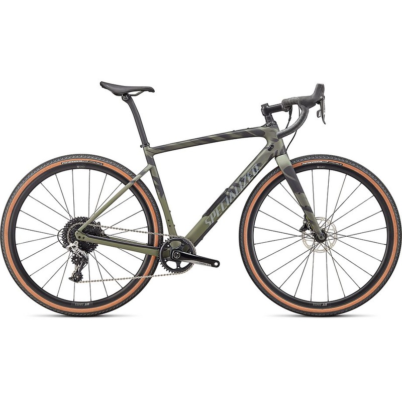 2022 Specialized diverge comp carbon bike satin olive/oak/chrome/wild 61