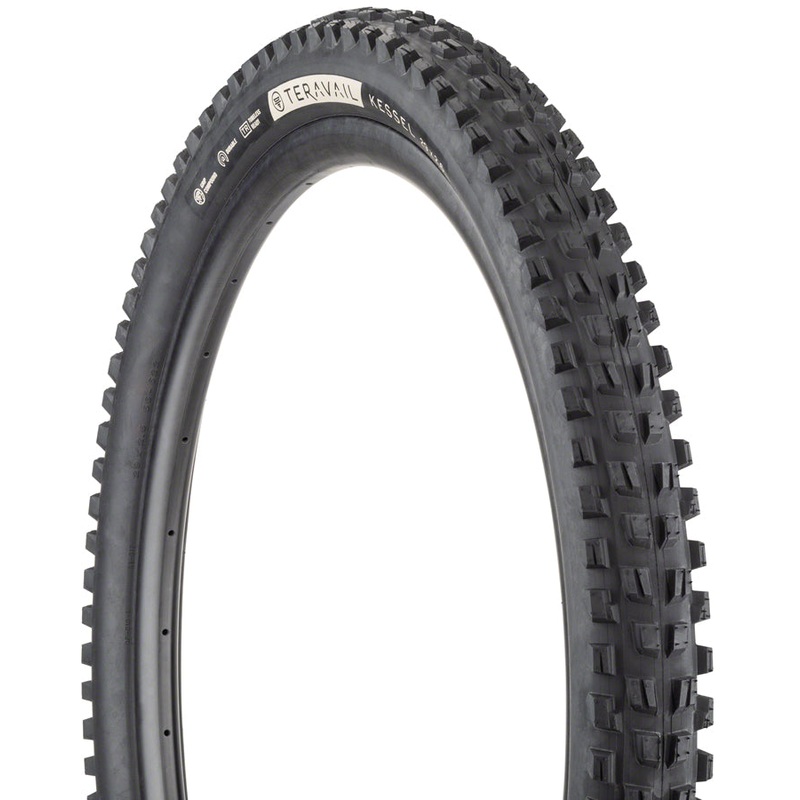 Teravail Kessel Tire – 29 x 2.6, Tubeless, Folding, Black, Durable