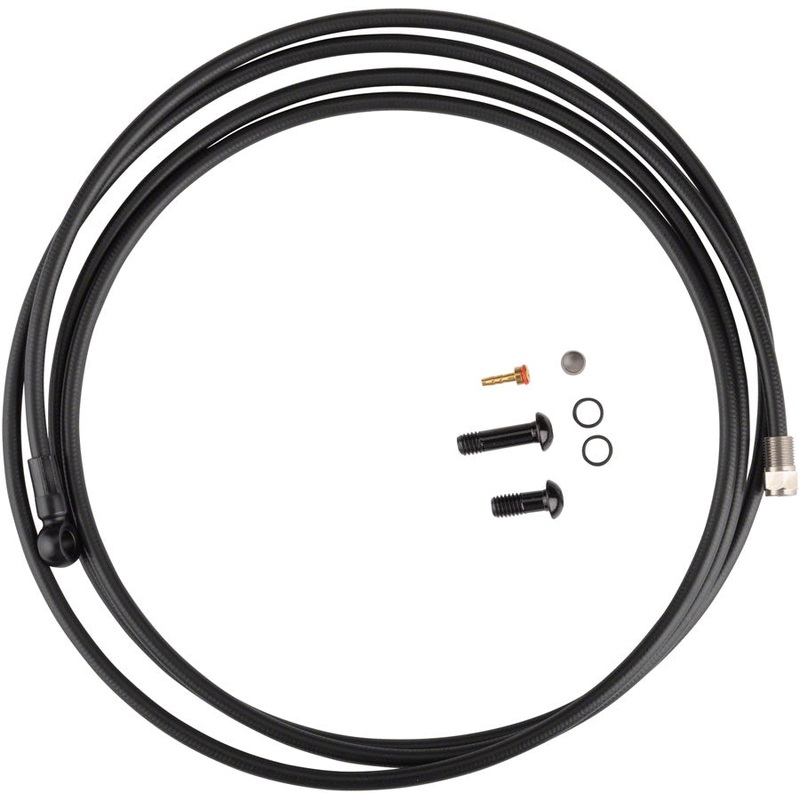 TRP Disc Brake Banjo Hose Kit – 2000 x 5.0mm Black