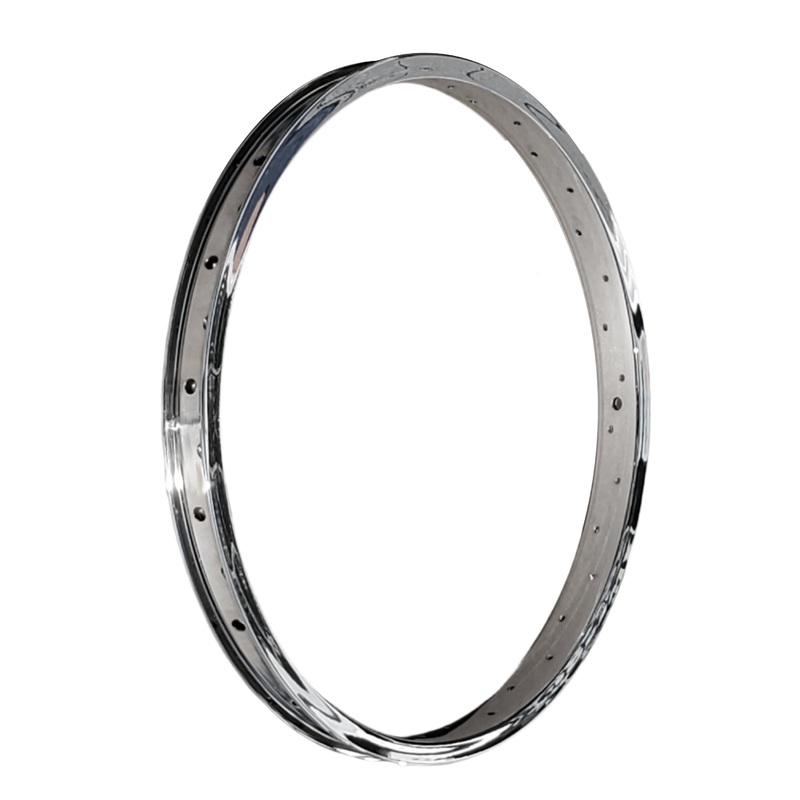 20″ (406mm) BMXGuru Double Wall BMX Rim – 36H – Chrome