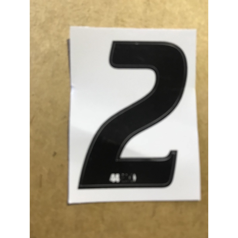 44BMX Side Plate Numbers