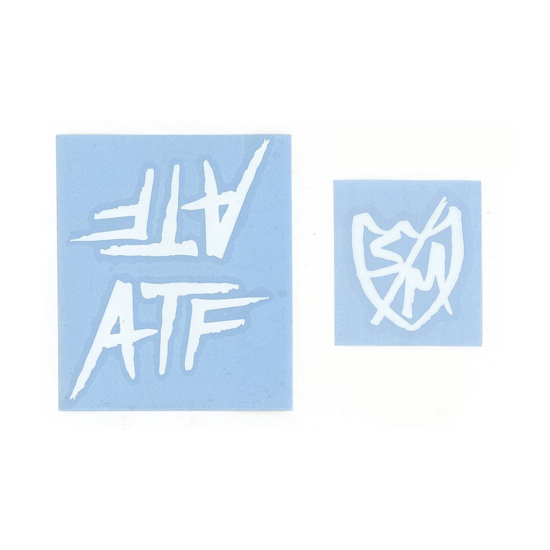 ATF FRAME STICKER PACK BLACK VINYL