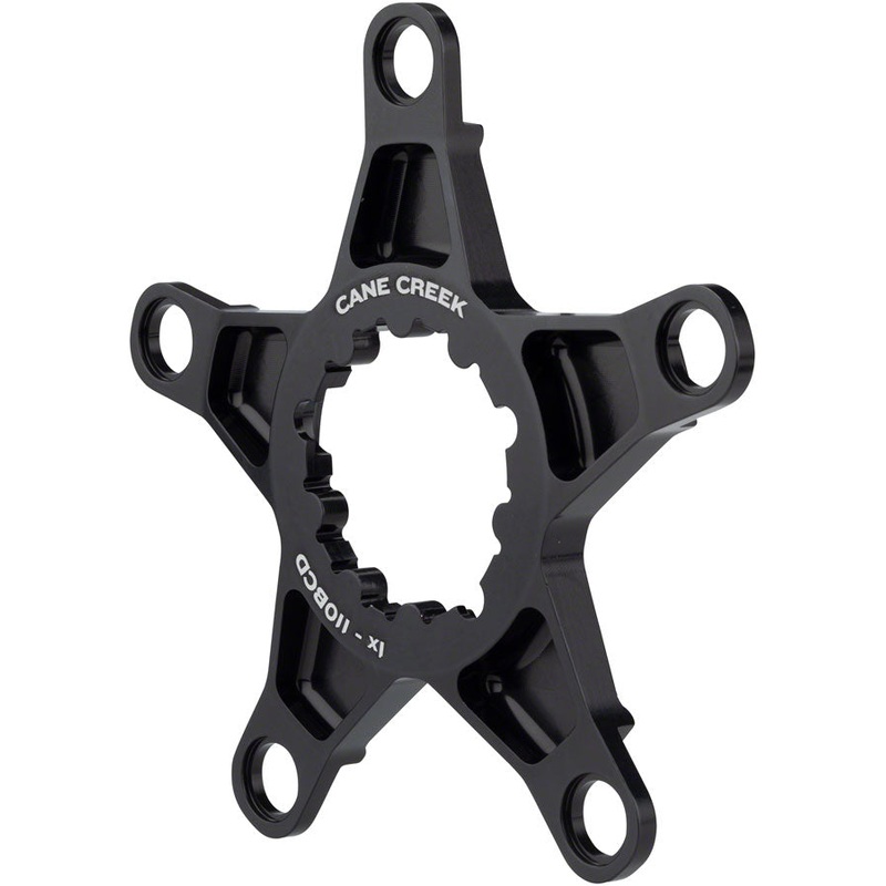 High-Performance Cane Creek eeWings Chainring Spiders | 110 BCD, 3-Bolt & 5-Bolt Options, CNC Aluminum, Versatile 2x & 1x Compatibility