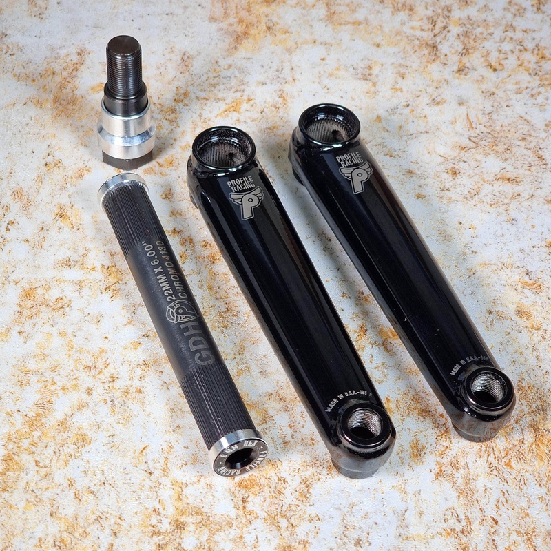 Profile Racing Column 22mm Spline Drive Cranks