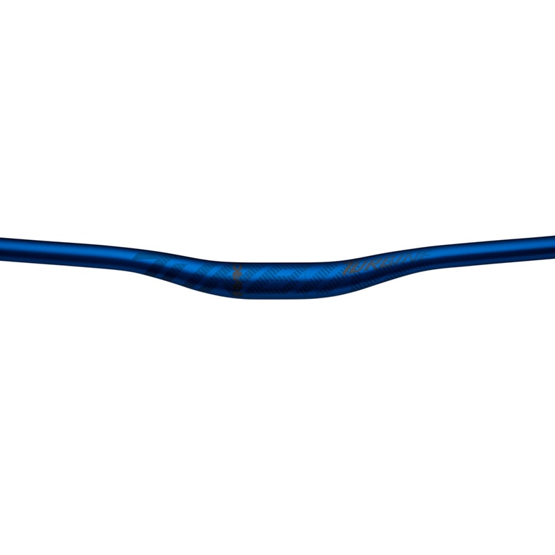 RaceFace Turbine 35 Alloy Riser Handlebar: 35 x 800mm 20mm Rise Blue