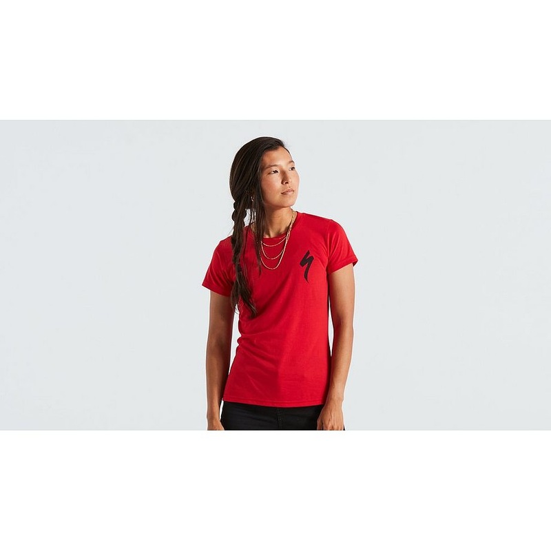Specialized s-logo tee ss wmn flo red s