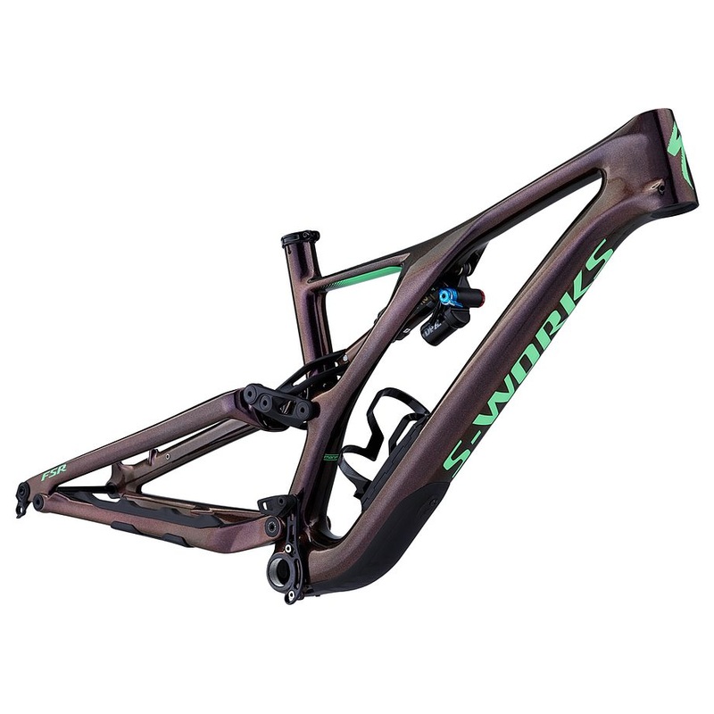 Specialized Stumpjumper fsr men S-Works carbon 27.5 frm gloss/sunset acid kiwi l