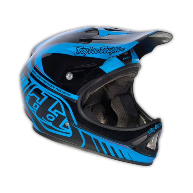 Troy Lee 2013 D2 Delta Composite Helmet-Blue