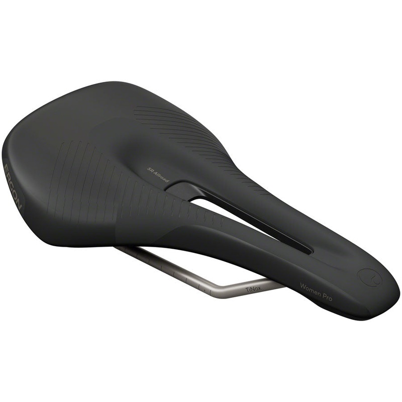 Ergon SR Allroad Pro Saddle – TiNox SL Black Womens Small/Medium
