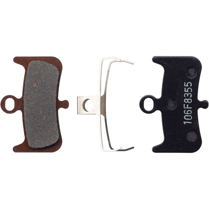 Hayes Dominion A4 Brake Pad Set – Semi-Metallic w/ Steel Backing Plate