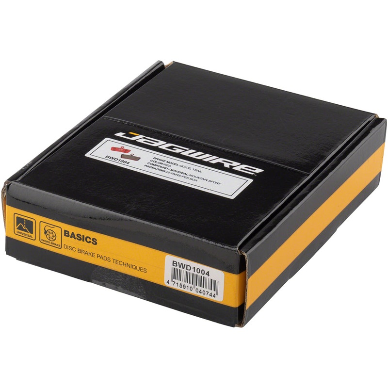 Jagwire Sport Semi-Metallic Disc Brake Pads SRAM Guide RSC RS R Avid Trail Box of 25 Pairs