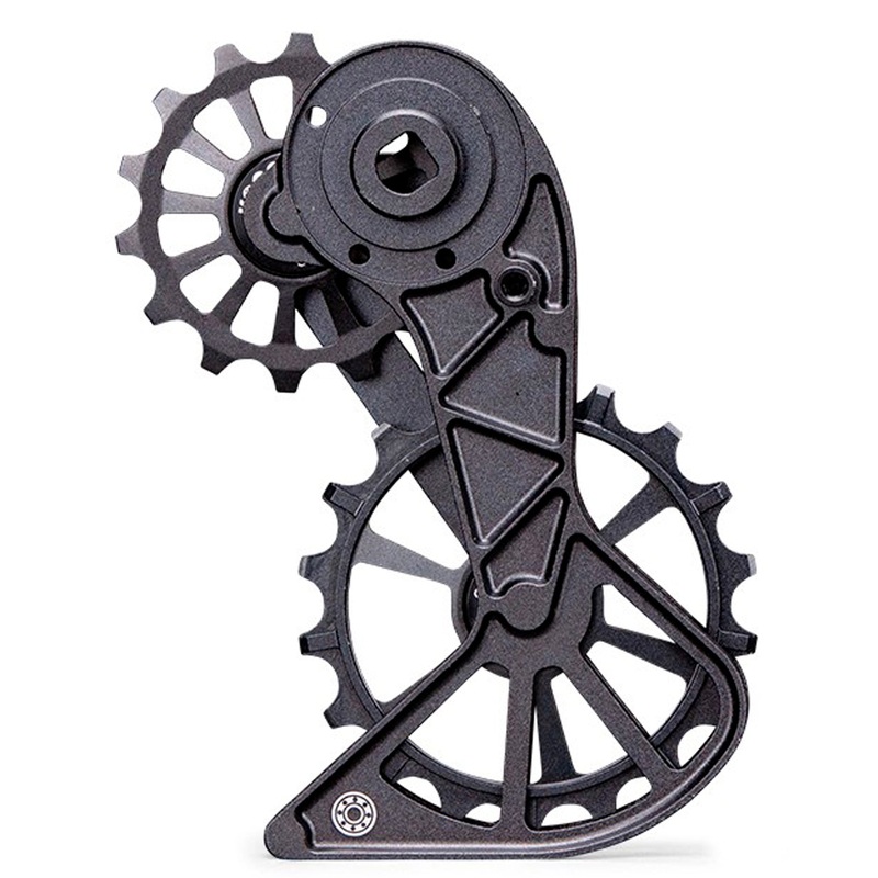 Kogel Bearings Kolossos Oversized Pulley Cage SRAM XPLR – Black