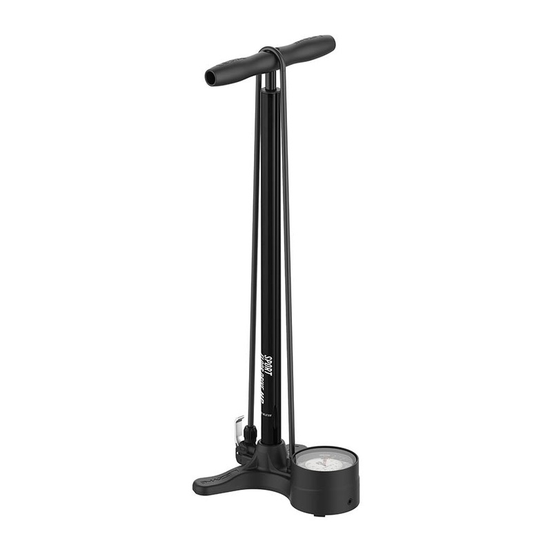 Lezyne Sport Floor Drive 3.5 DV Pump Flat Black